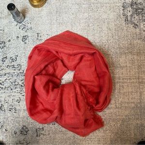 J.Crew Coral Scarf